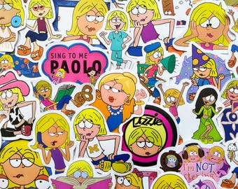 Lizzie Mcguire Stickers Nostalgic 2000's Cartoon