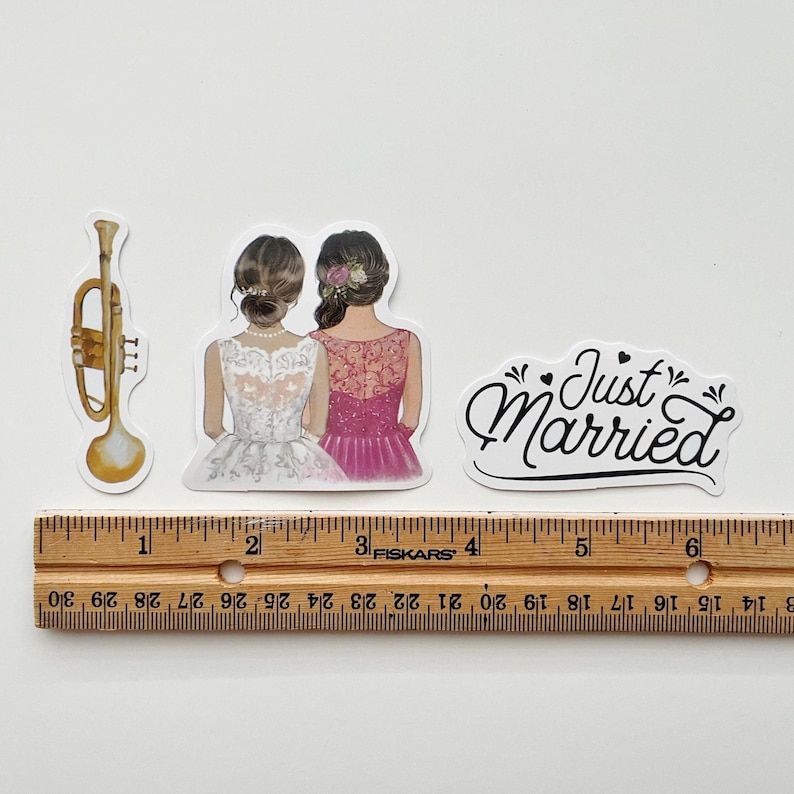 Wedding Stickers Pack, Bridal Shower Party, Engagement - Etsy