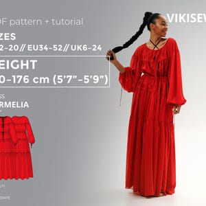 long sleeve trapeze dress pattern Merchant & Mills Trapeze, The Perfect Dress For All Seasons