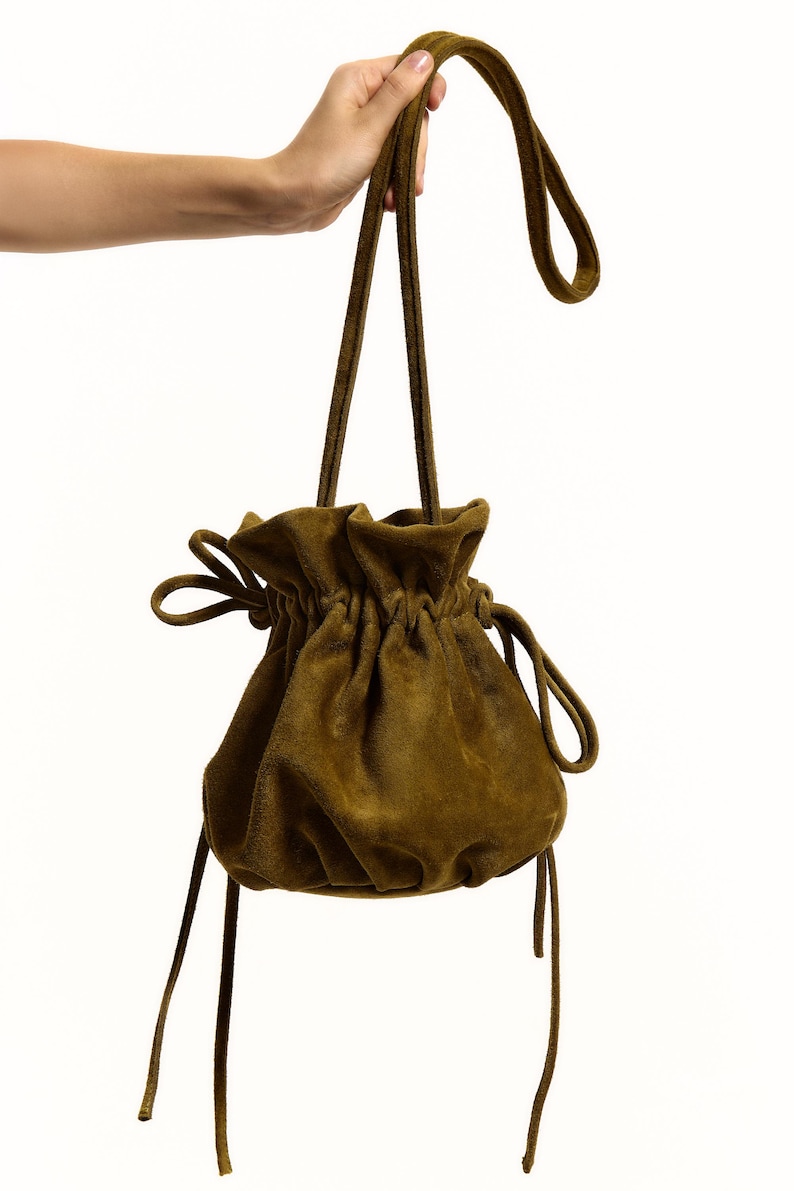 Cali Drawstring Bag Sewing Pattern PDF | Leather Bucket Bag Pattern ...
