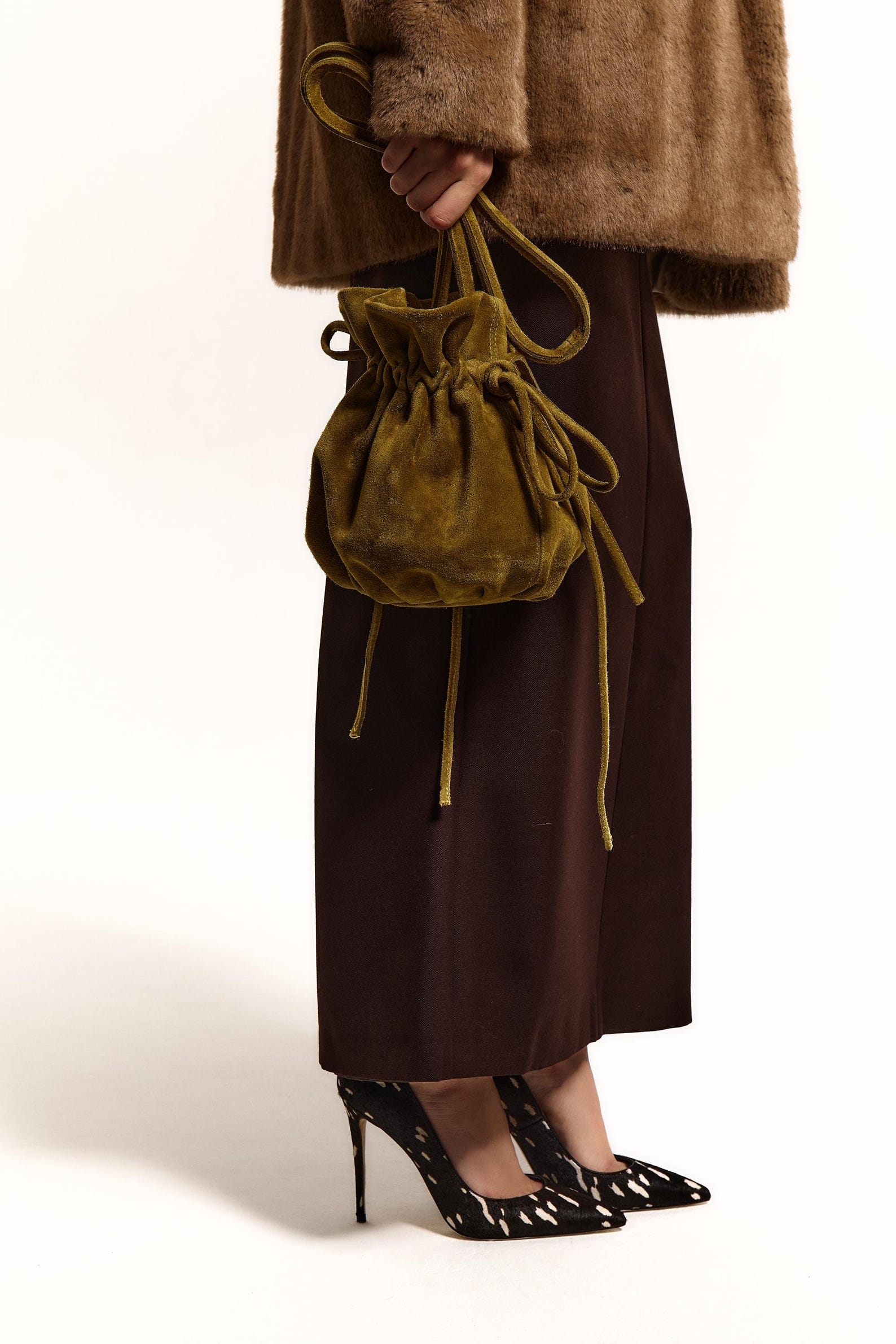 Cali Drawstring Bag Sewing Pattern PDF | Leather Bucket Bag Pattern ...