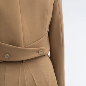 Patrón de costura para blazer Nancy con tutorial. Altura: US 2, UK 6, EU 34. imagen 6