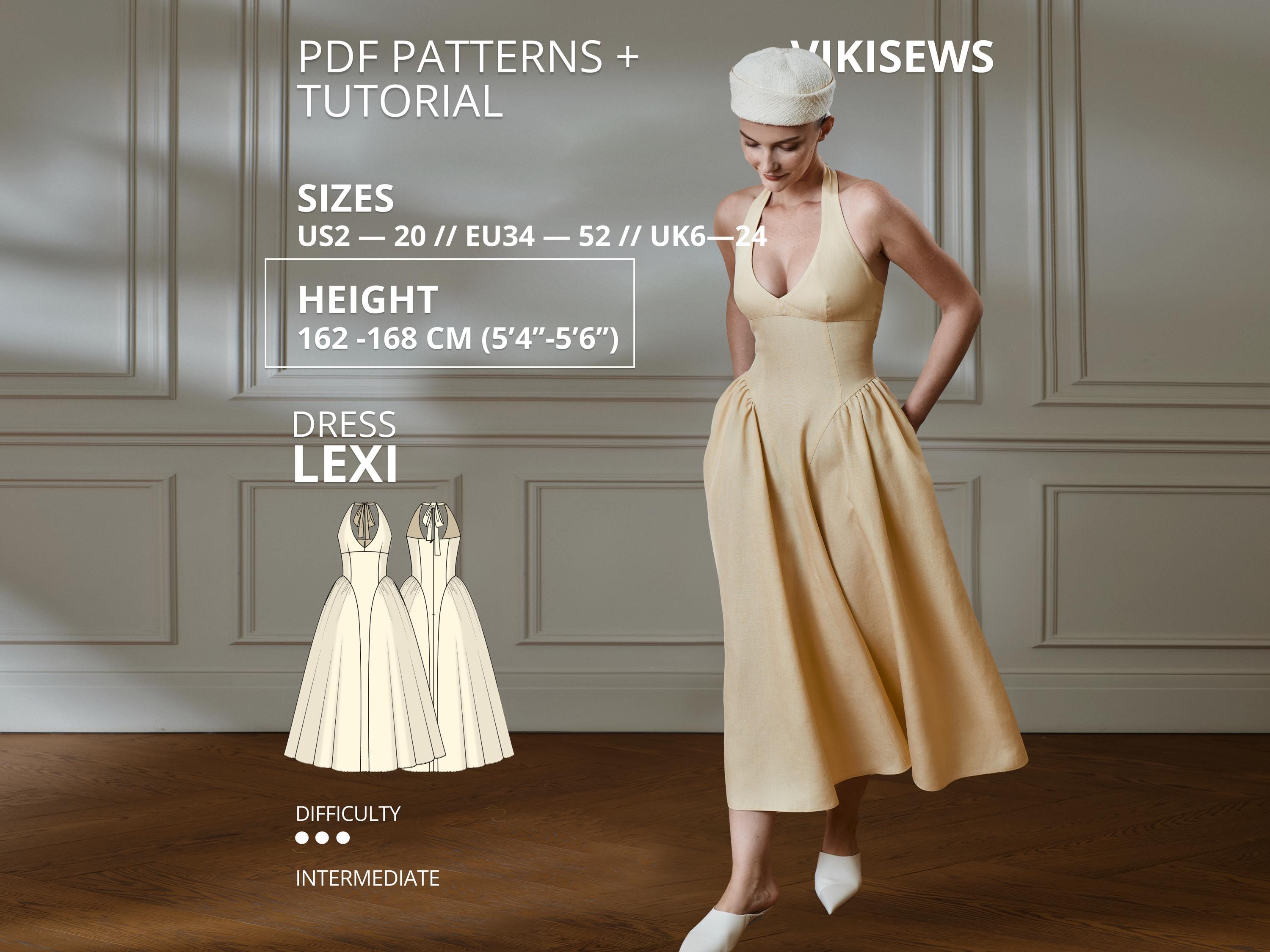 formal floral maxi dress Frill Trim Flounce Sleeve Plunge The Frolic exclusive crochet Color:Lavender(Pre-Sale 25days) TTS_TEST Model is 59 wearing