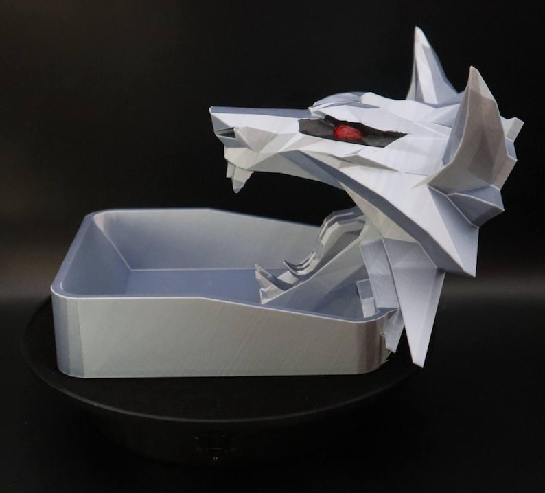 Witcher Dice Tower - Silver PLA Silk 3D Print Design for D&D Tabletop ...