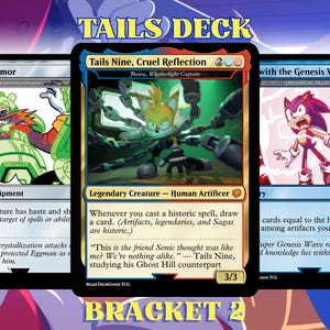 Tails Jhoira Historic Proxy Commander Deck