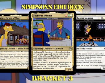 Mazo proxy EDH de Rocco Street Chef, Bracket 3 Anime Full Art