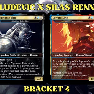 Mazzo proxy EDH Ludevic x Silas Renn, Bracket 4 Anime Full Art