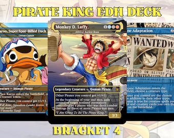 Pirate King Proxy EDH Deck, Bracket 4 Anime Deck