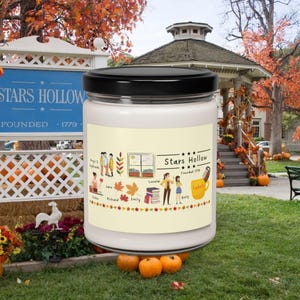 Bring the Warmth of Autumn into Your Home with Our Gilmore Girls-Inspired Soy Candle