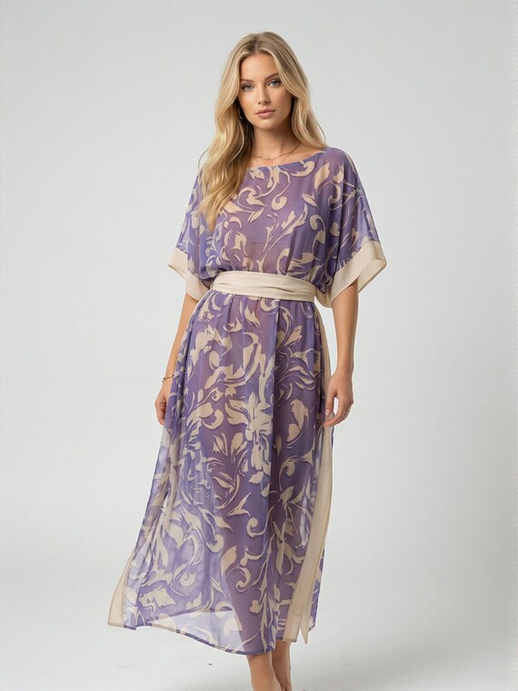 purple beach cover up dress Light Purple Halter Backless Cover-Up Dress & Reviews - Light Purple -  Sustainable Beach Dress