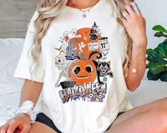Vintage Halloween Horror Nights T-shirt, Funny Graphic Tee