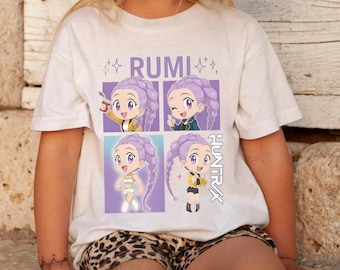 Kpop Manga Girl Shirt, Korean Pop Gift