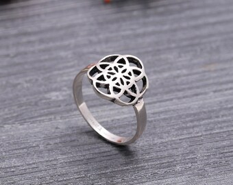 Sterling Silver Celtic Knot Ring | Boho Spiritual Jewelry