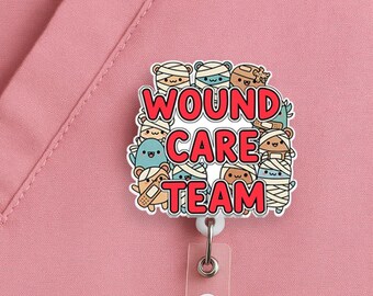 Nurse Badge Reel, Wound Care Team