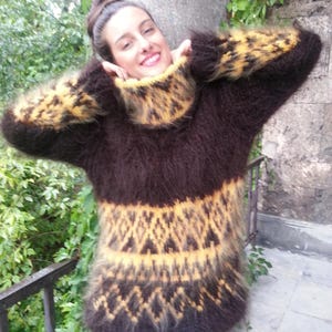 Hand-Knitted Mohair Sweater – Light, Soft & Luxuriously Warm Made to Order by Superteo