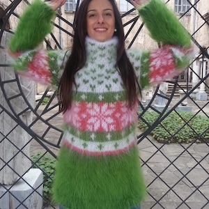 Hand-Knitted Mohair Sweater – Light, Soft & Luxuriously Warm Made to Order by Superteo