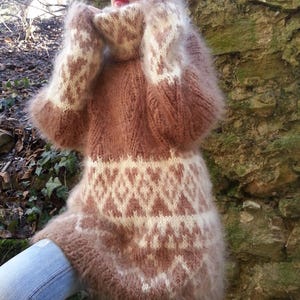 Hand-Knitted Mohair Sweater – Light, Soft & Luxuriously Warm Made to Order by Superteo