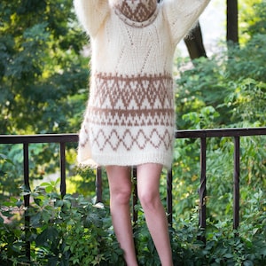 Hand-Knitted Mohair Sweater – Light, Soft & Luxuriously Warm Made to Order by Superteo
