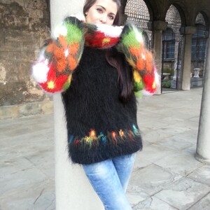 Hand-Knitted Mohair Sweater – Light, Soft & Luxuriously Warm Made to Order by Superteo