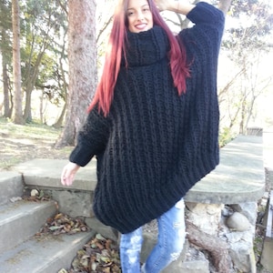 Hand-Knitted Mohair Sweater – Light, Soft & Luxuriously Warm Made to Order by Superteo S-XXL Кnitted with 5 strands