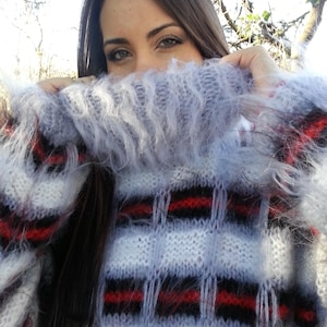 Hand-Knitted Mohair Sweater – Light, Soft & Luxuriously Warm Made to Order by Superteo