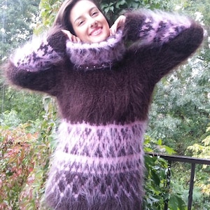 Hand-Knitted Mohair Sweater – Light, Soft & Luxuriously Warm Made to Order by Superteo