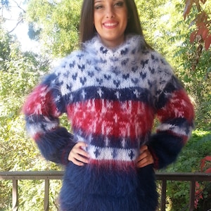 Hand-Knitted Mohair Sweater – Light, Soft & Luxuriously Warm Made to Order by Superteo
