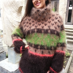 Hand-Knitted Mohair Sweater – Light, Soft & Luxuriously Warm Made to Order by Superteo