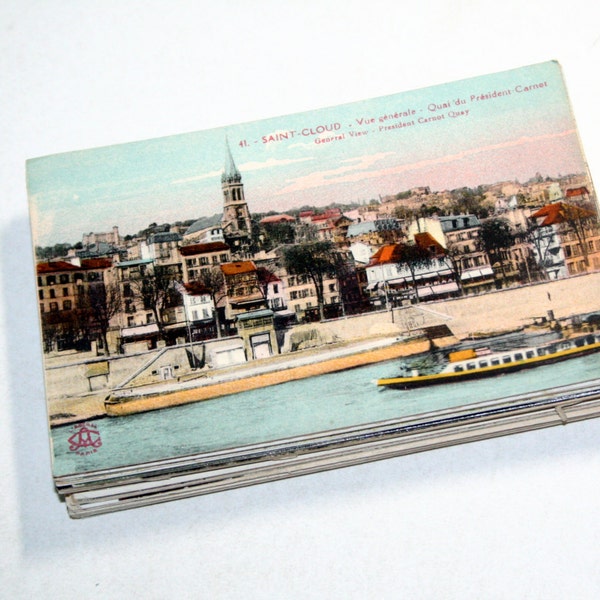 50 Vintage World Travel Postcards Blank - Travel Themed Wedding Guestbook