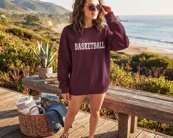 Sweat-shirt personnalisé, col rond unisexe | Gildan 18000, mélange coton-polyester | Vêtements d'équipe personnalisés, tailles S à 3XL