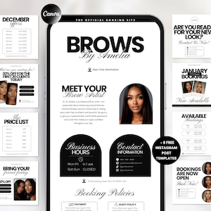 Calendrier de programmation Brows Acuity Modèle Brows Tech Acuity Site de réservation d'artiste sourcils Rendez-vous de réservation de sourcils Conception de site Web Acuity Modèle de sourcils