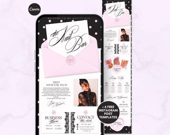 Acuity Scheduling Pink Polka Dots Acuity Template Nail Tech Acuity Calendar Nail Artist Acuity Nail Schedule Acuity Booking Page website