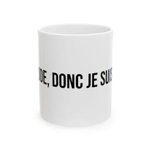 Mug Humour Développeur | Je Code Donc Je Suis | Cadeau Geek Informatique