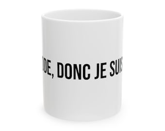 Developer Humor Mug | I Code Therefore I Am | Geek Tech Gift