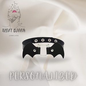 Dark Romance Leather Choker Necklace for Women