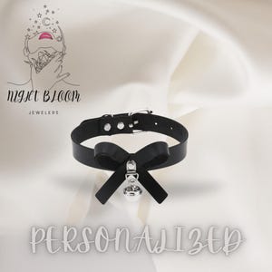 Women Obsidian Howl Punk Studded Premium Leather Choker