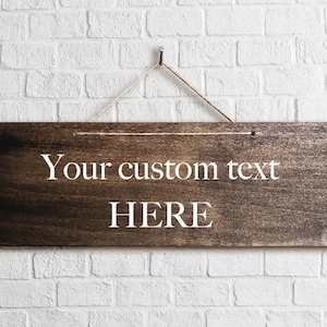 Christmas Personalized Sign For Home | Christmas gift  Wood Sign | Custom Wall Decor | Custom Wall Art | Custom Wooden