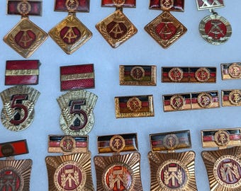 ドイツ 東ドイツ民間防衛勲章 – 最高位、30年間の勤続 - Etsy 日本