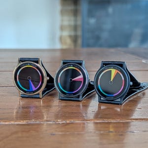 CHROMACHRON クォーツ グリーン　デットストック Chromachron Watch - Etsy