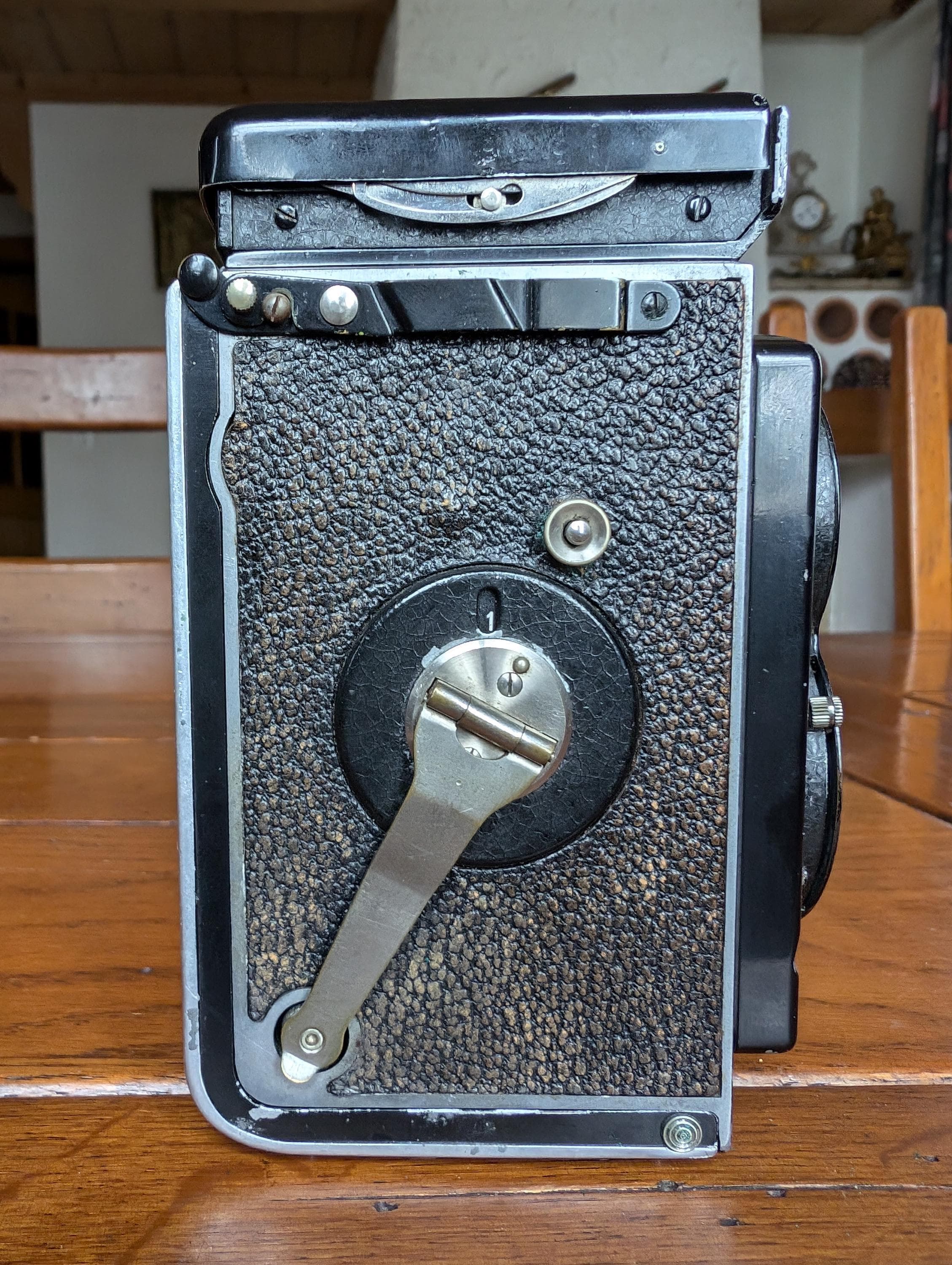 Vintage Rolleiflex Automat II Camera, Carl Zeiss Jena Tessar Lens