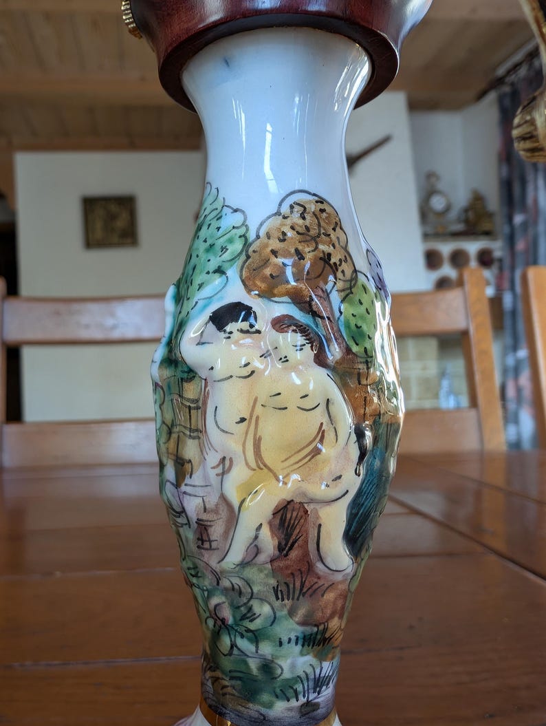 Reuge Musical Spice Mill: Capodimonte Angel, Swiss Movement image 6
