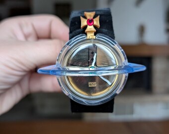 Pop Swatch Vivienne Westwood Swiss Made 1993 Vintage Planet Design