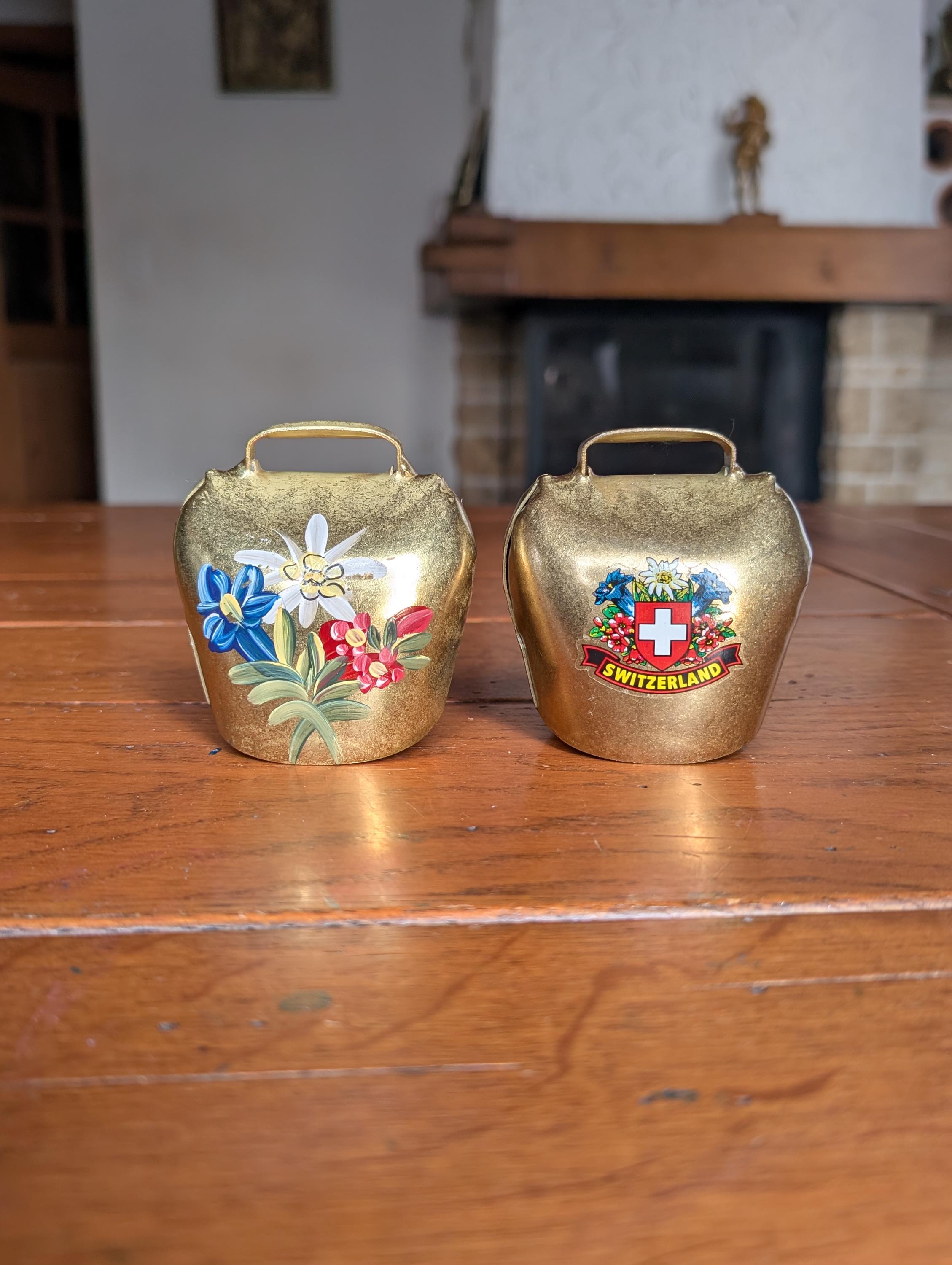 Gold Swiss Cowbell - Etsy