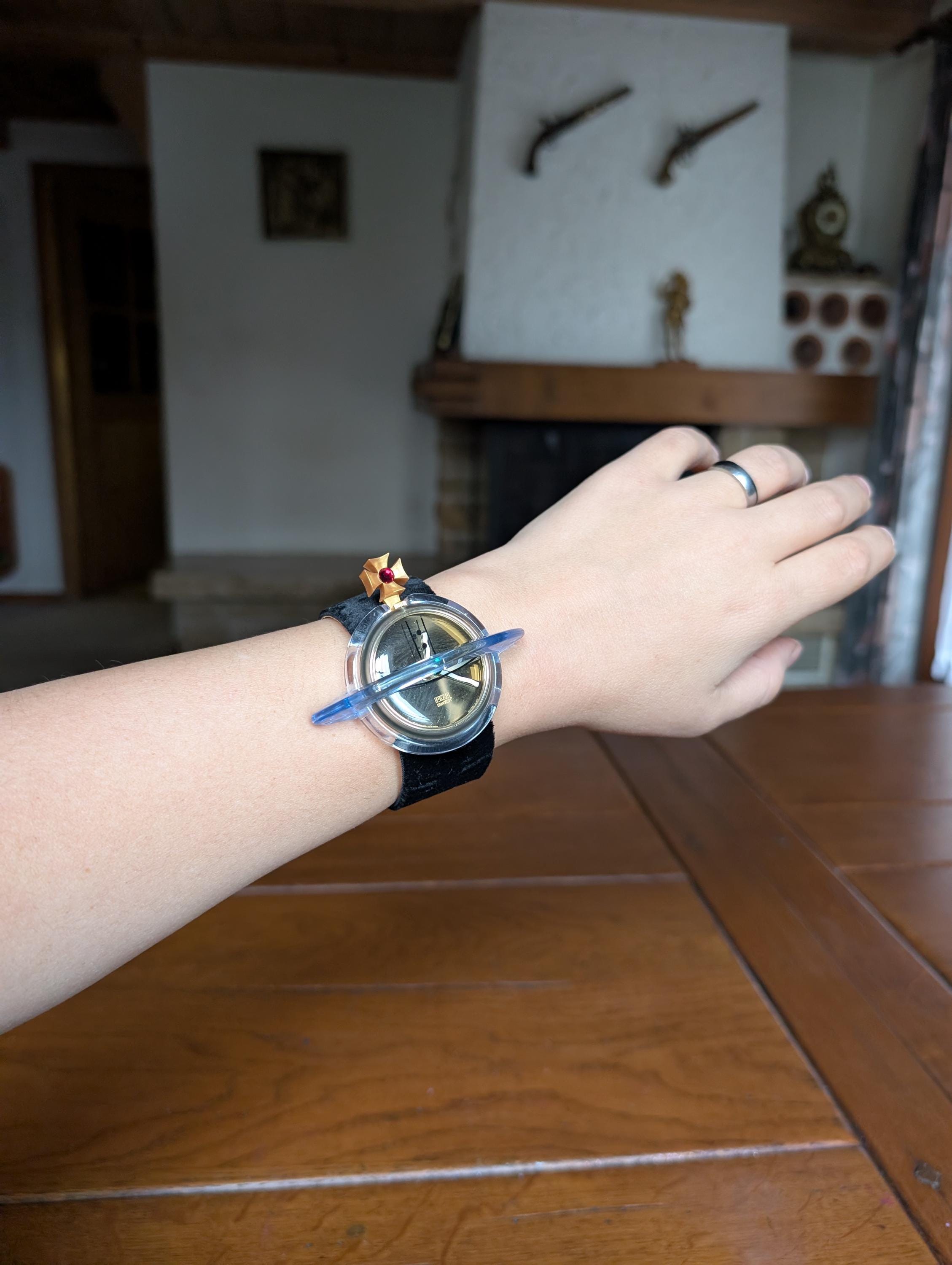 Pop Swatch Vivienne Westwood Swiss Made 1993 Vintage Planet Design