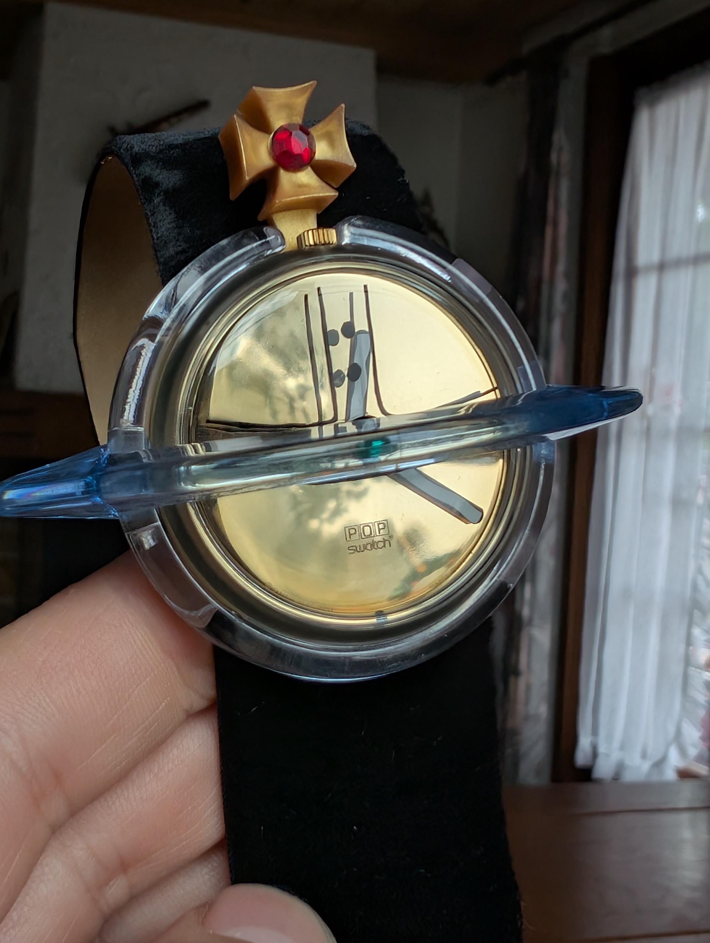 Pop Swatch Vivienne Westwood Swiss Made 1993 Vintage Planet Design