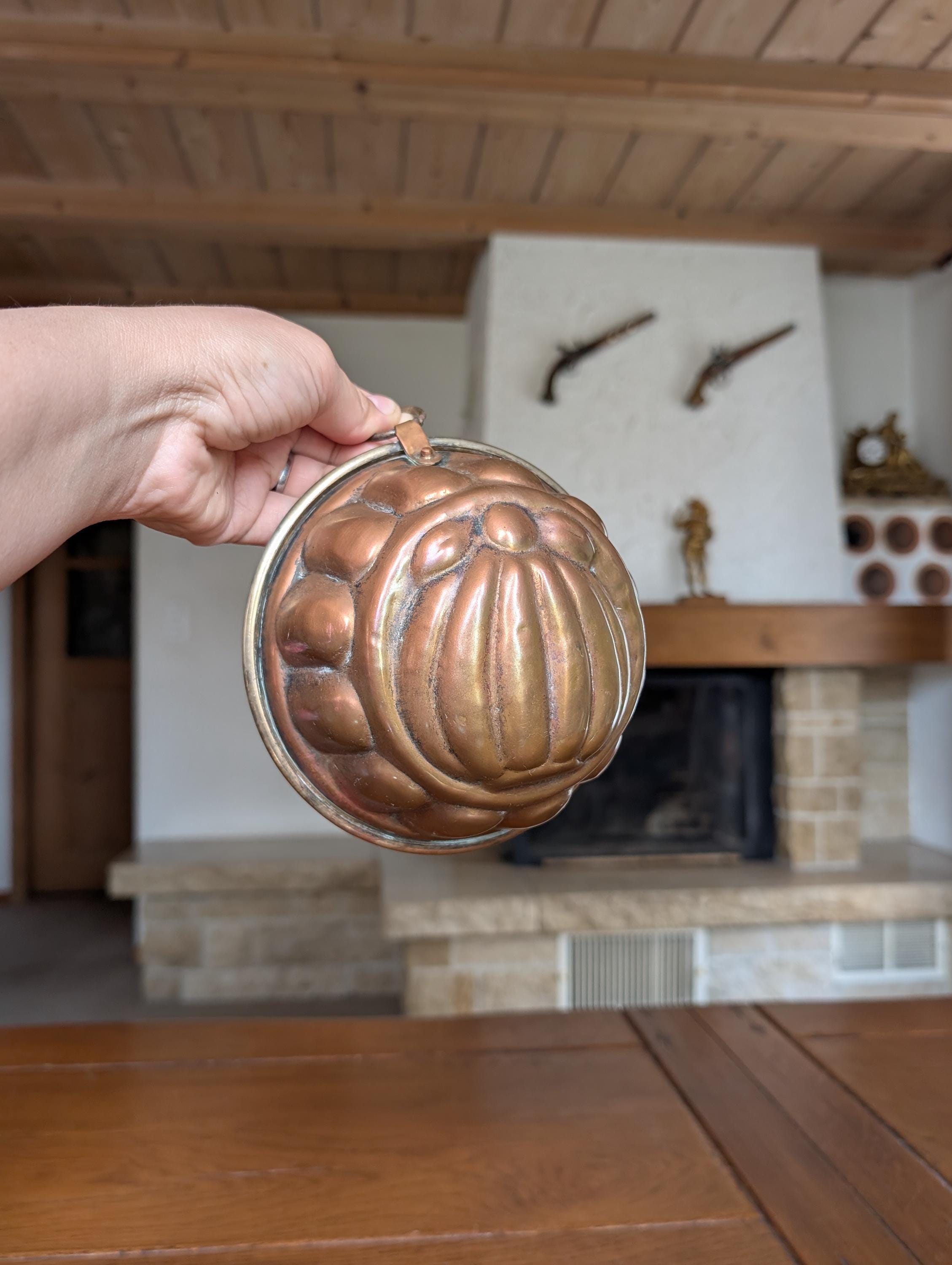 スイス製　お菓子型　3個　壁掛け　希少　アンティーク　Birth-Gramm Birth Gramm Copper Molds | eBay