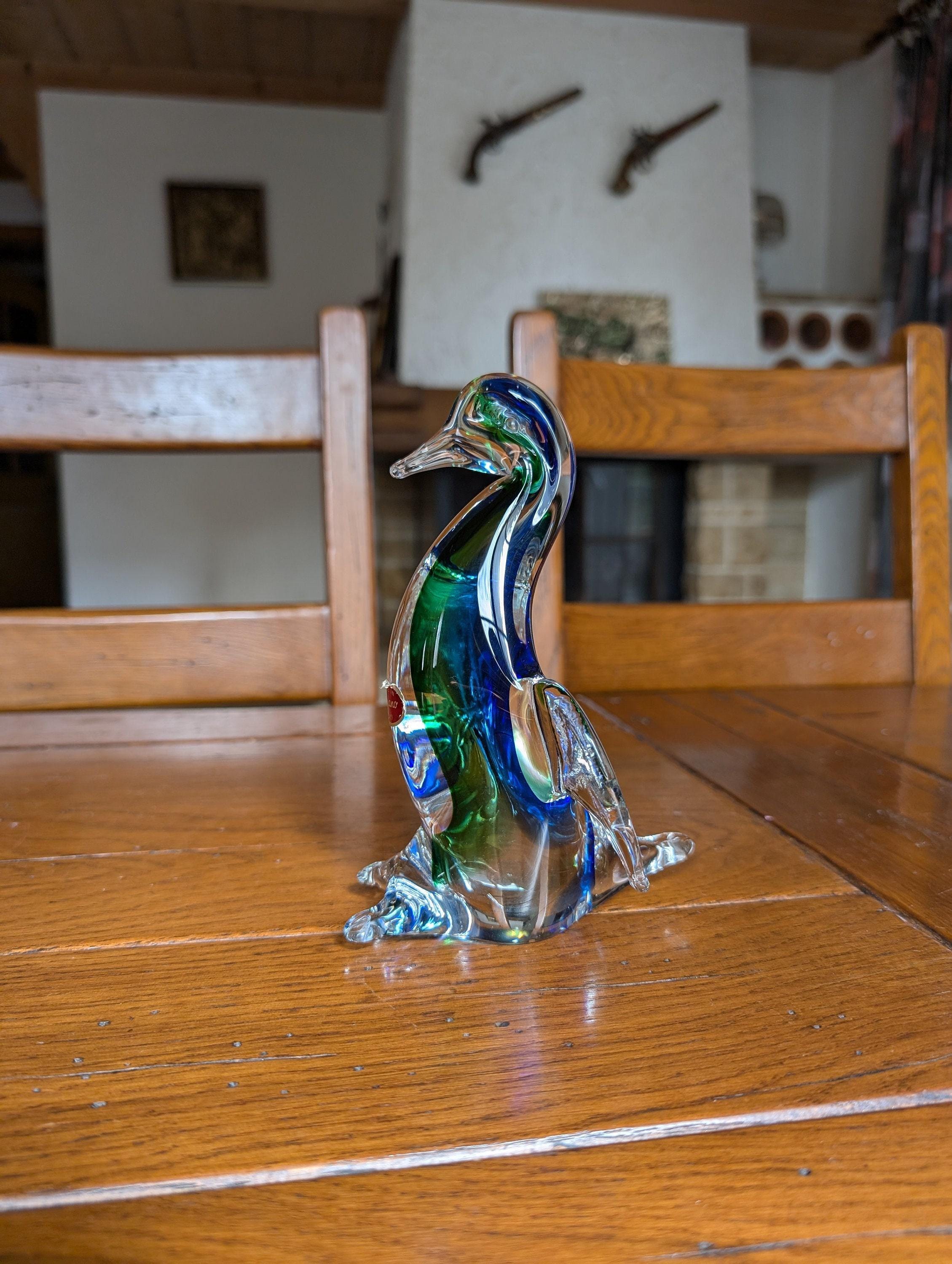 Murano glass penguin - Etsy 日本