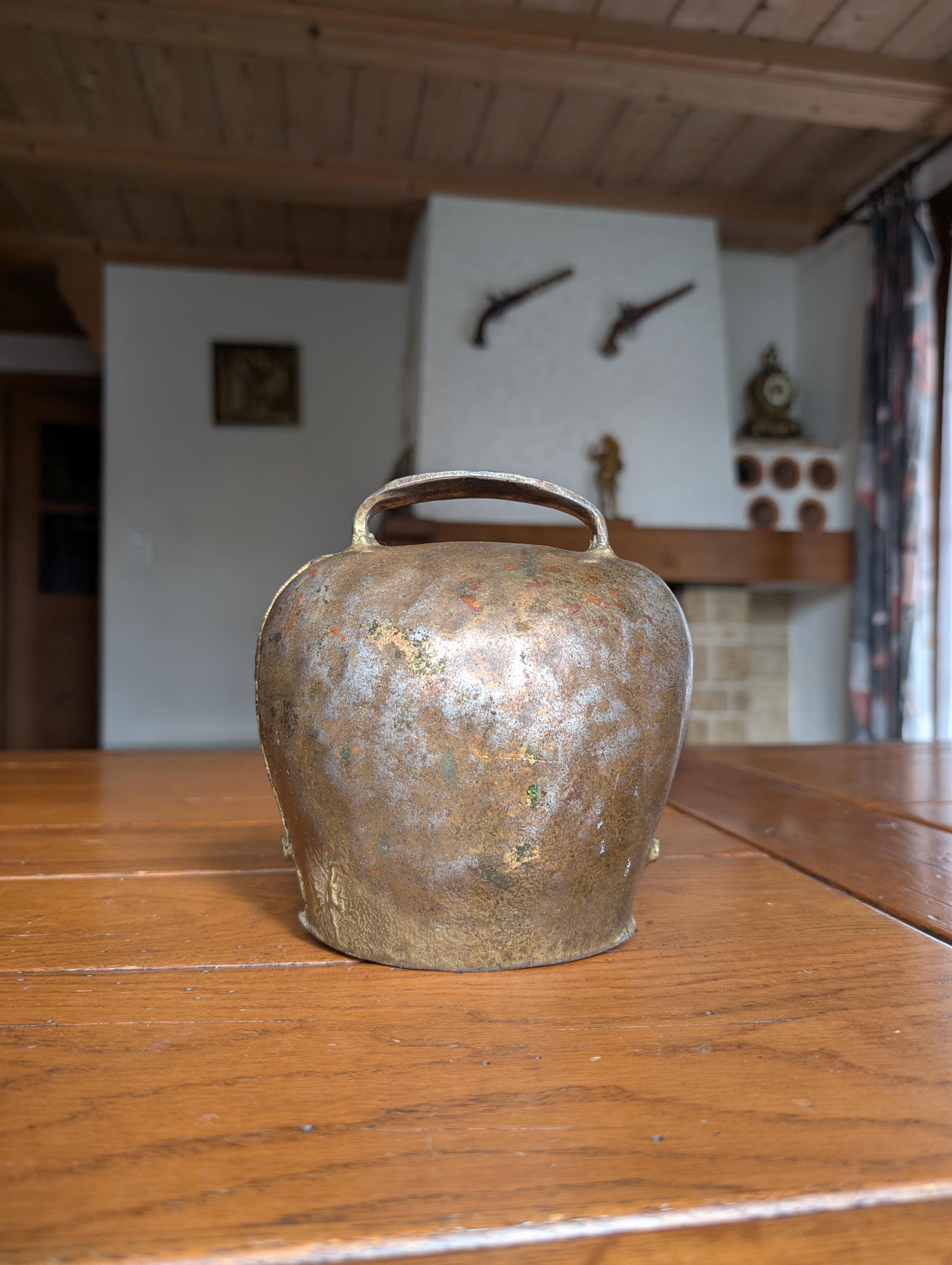Antique Swiss Cowbell - Etsy