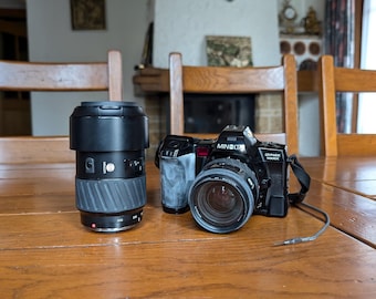 Minolta Dynax 404si SLR 35mm Film Camera With 28-80mm AF Lens - Etsy