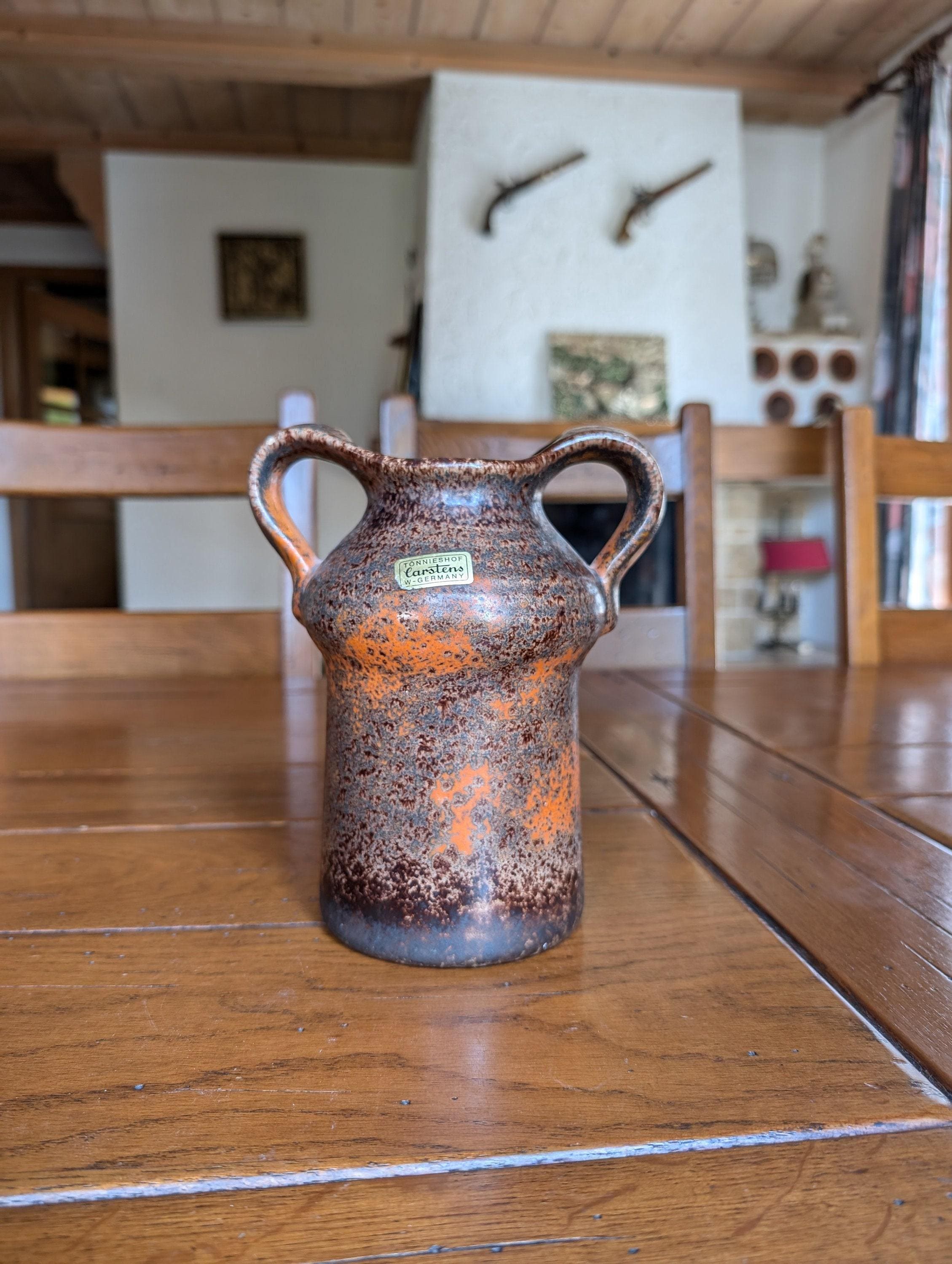 西ドイツFAT LAVA ビンテージ花瓶 tonnieshof 西ドイツFAT LAVA